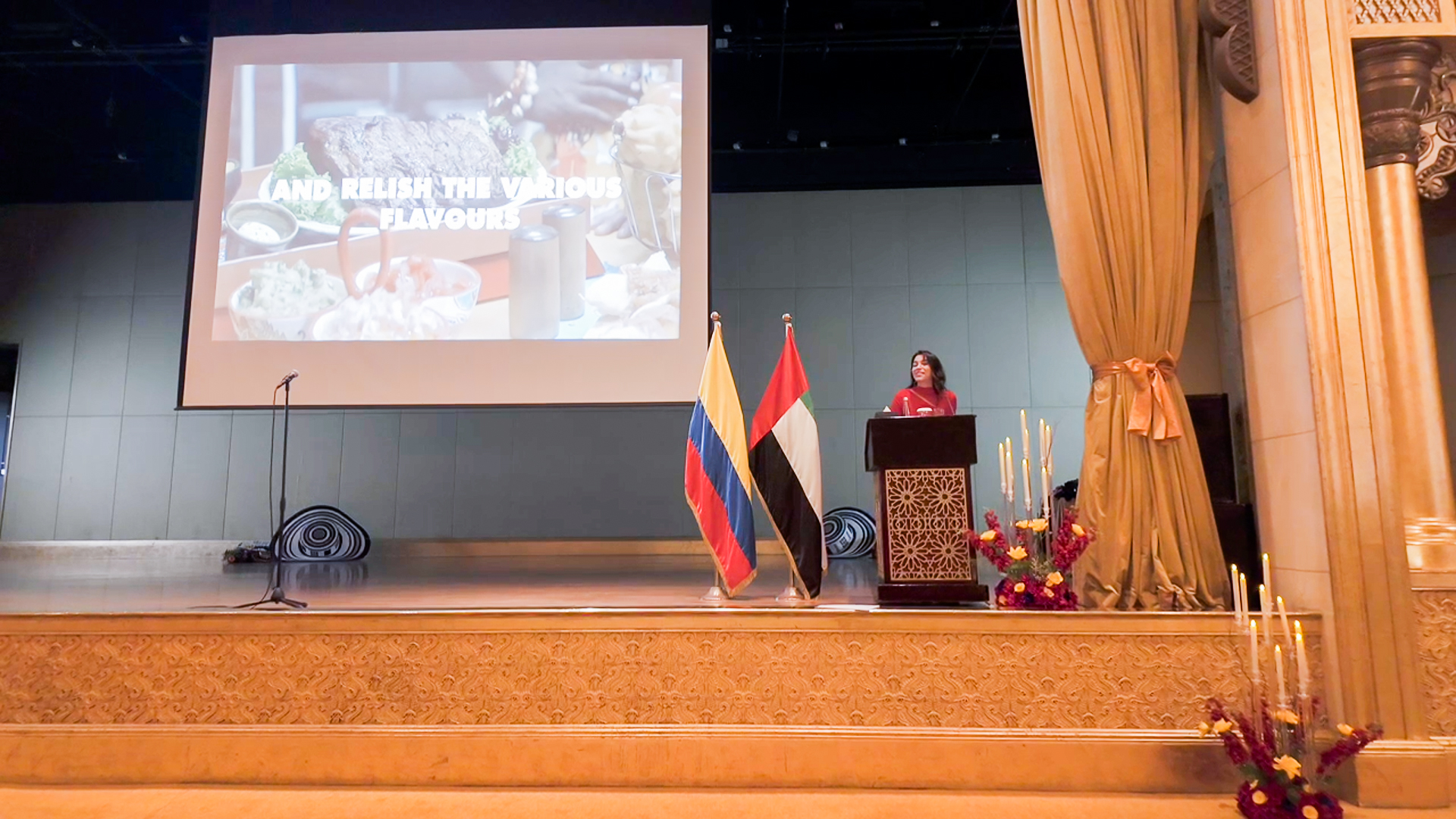 Por primera vez desde su apertura, Embajada de Colombia en Abu Dhabi conmemora las fiestas patrias