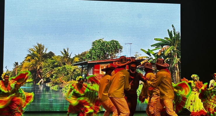 Danza colombiana se toma los Emiratos Árabes Unidos