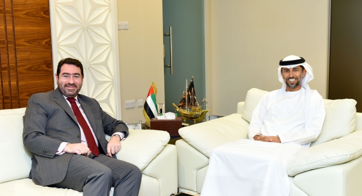 El Embajador de Colombia en los Emiratos Árabes Unidos se reunió con el Ministro de Energía 