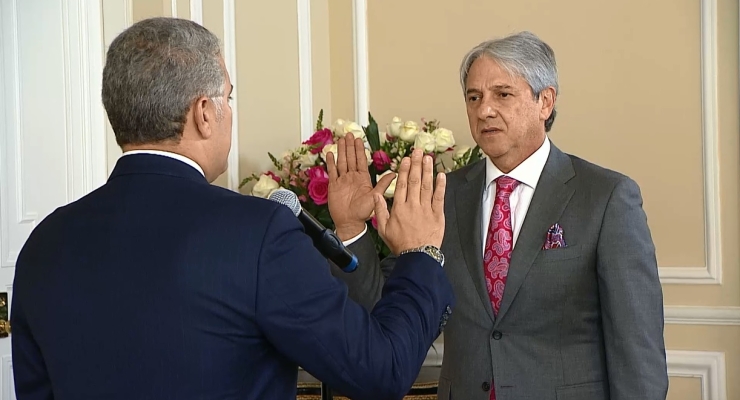 Presidente Iván Duque posesionó al nuevo Embajador de Colombia en Emiratos Árabes Unidos